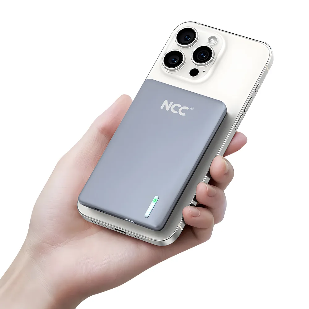 NCC BP05 Ultra Slim Magnetic Fast Charging Alloy Unibody Power Bank - Image 4