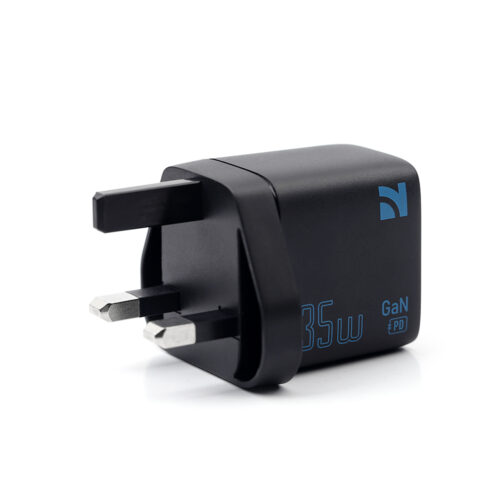 NCC CoreSight Series 35W GaN USB-A+C Fast Wall Charger | UK & EU Plug