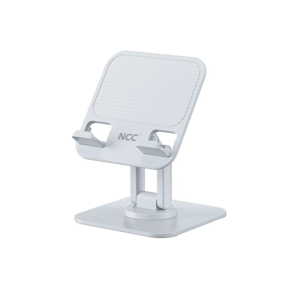 NCC CH17 Folding Storage Tablet Desktop Stand (White) - Image 4