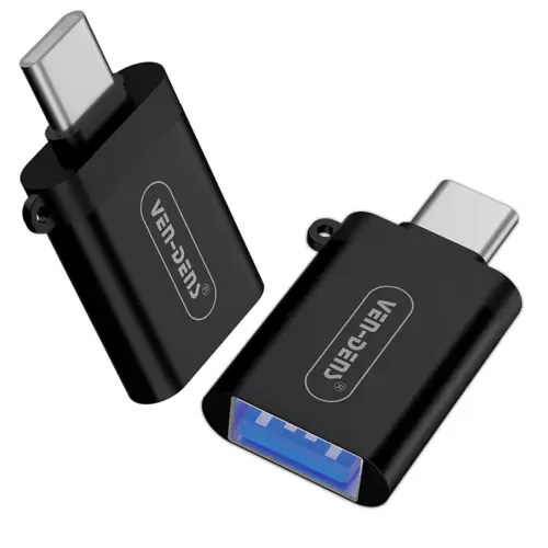 Ven-Dens USB 2.0 male to Type-C female connecter